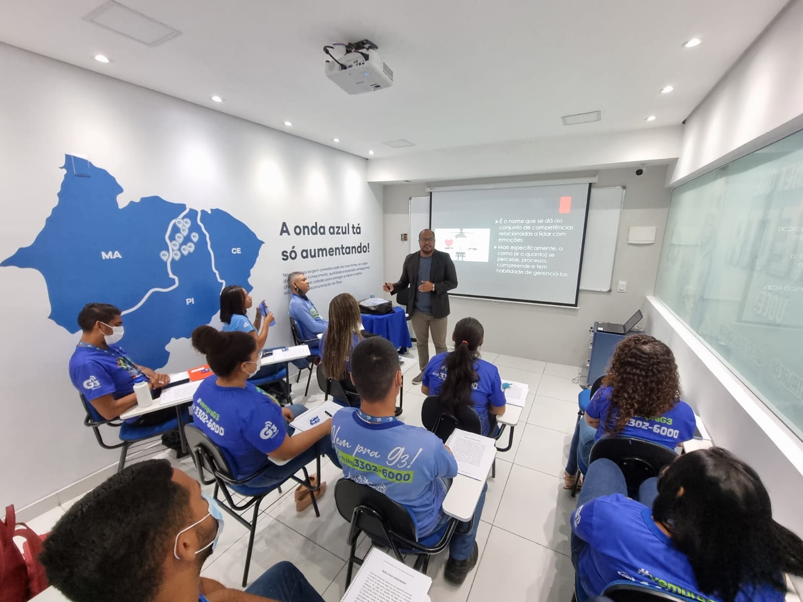 Luiz Fernando Borja em treinamento
